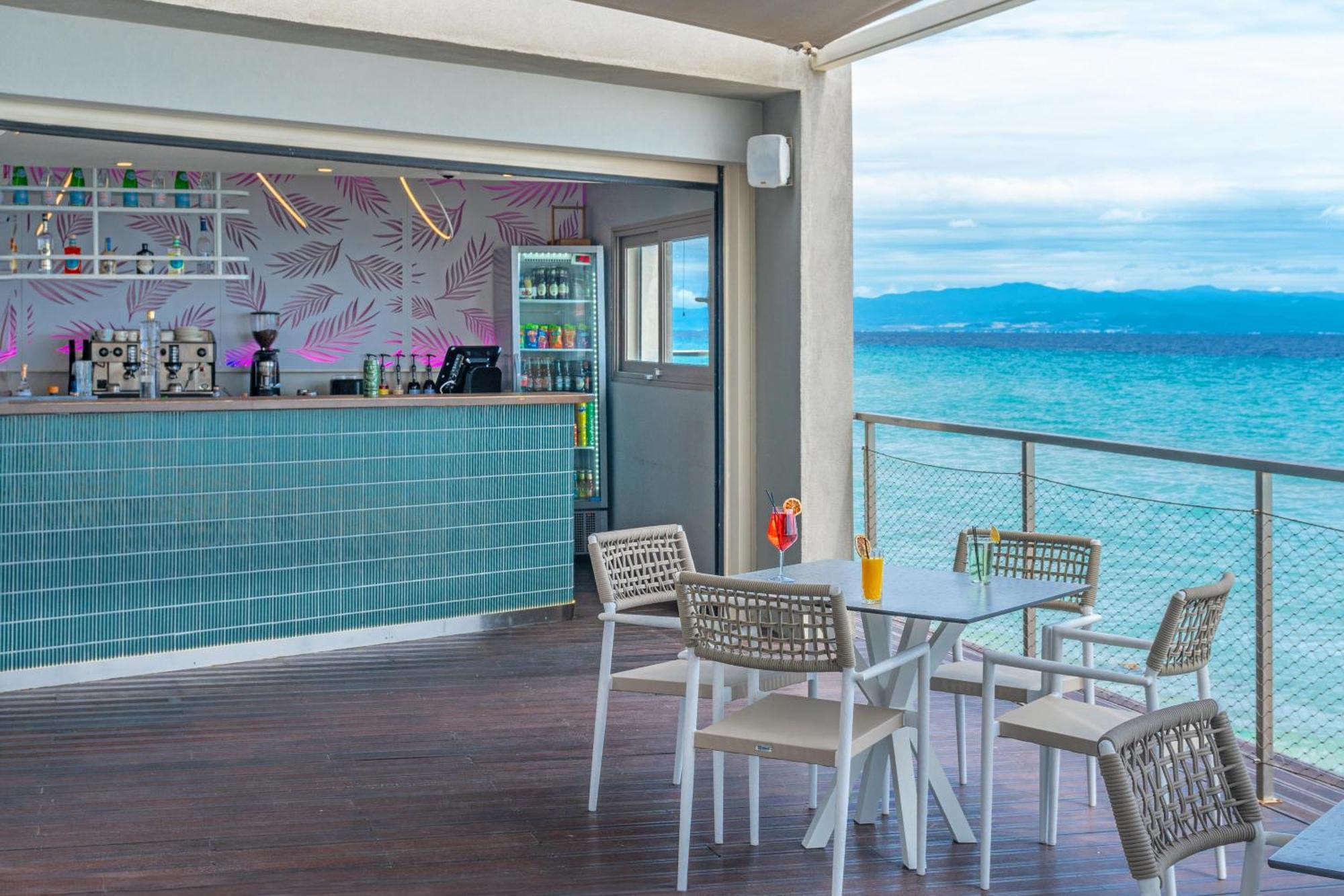 Ammon Zeus Luxury Beach Hotel Kallithea  Exterior foto