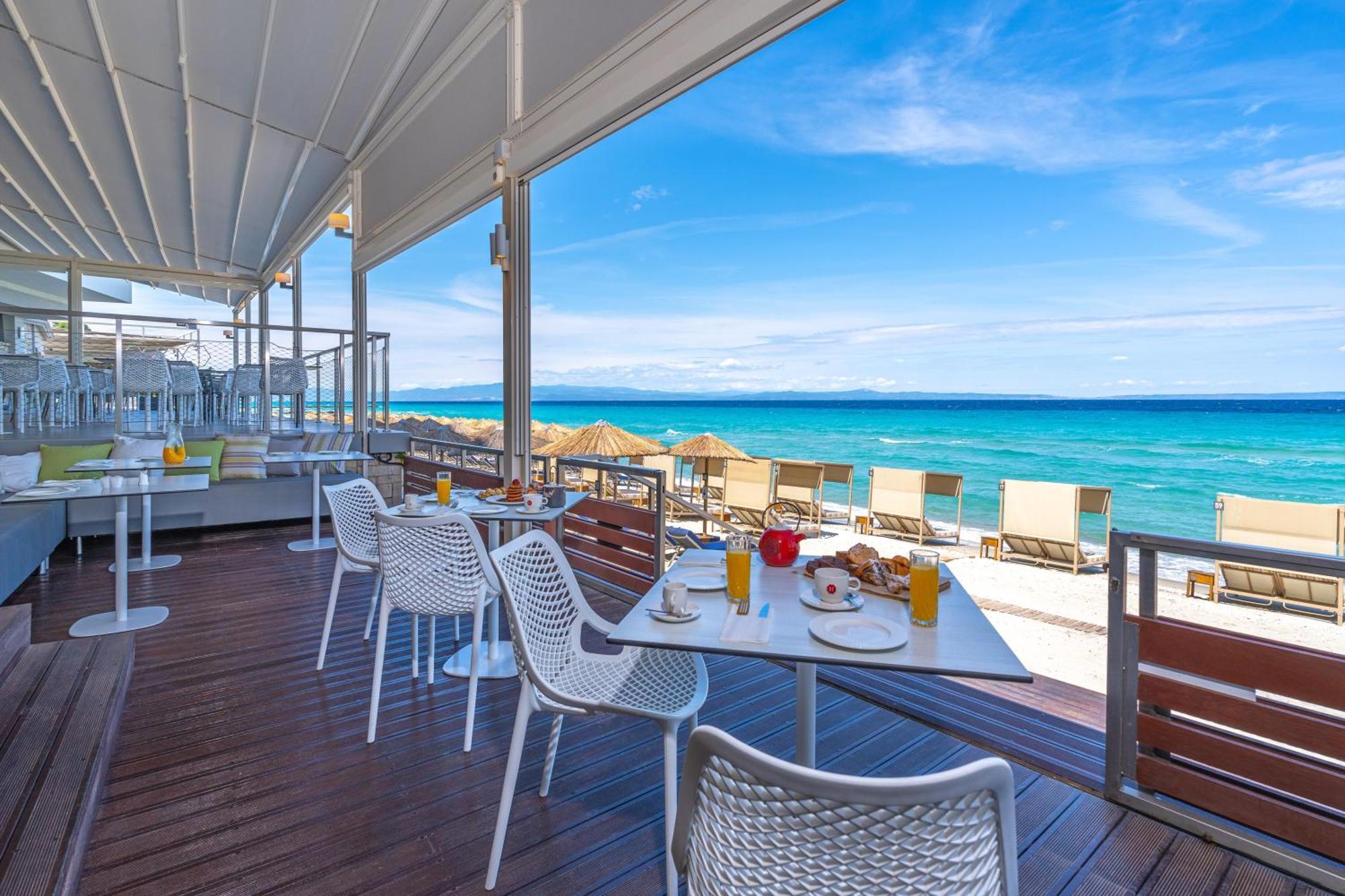 Ammon Zeus Luxury Beach Hotel Kallithea  Exterior foto
