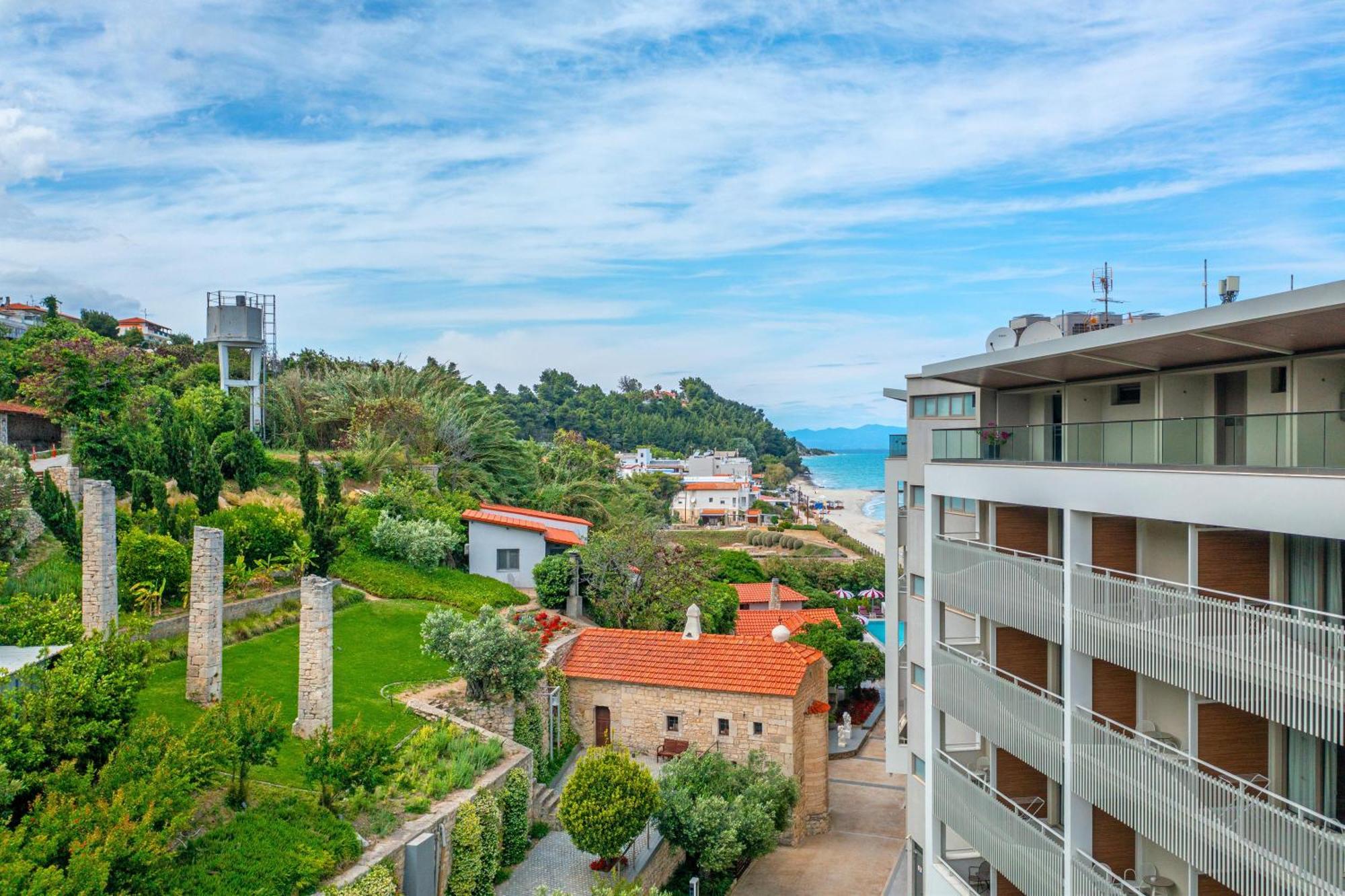 Ammon Zeus Luxury Beach Hotel Kallithea  Exterior foto